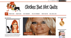 Desktop Screenshot of clothesbutnotquite.com